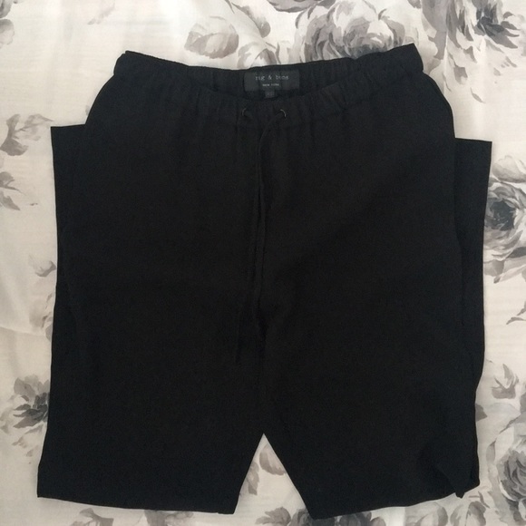 Rag & Bone High Rise Drawstring Pant - Picture 2 of 3